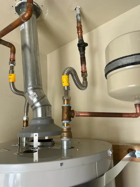Water heater installation and plumbing repair in South Truro